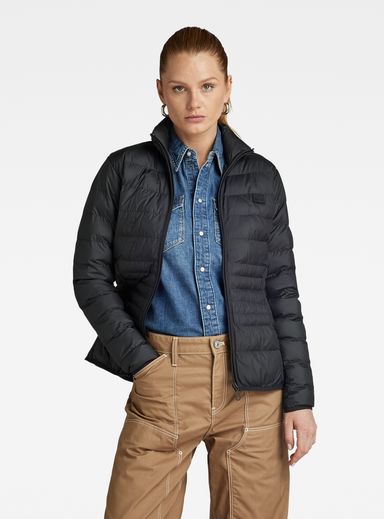 Packable Light Weight Padded Jacket | ブラック | G-Star RAW® JP